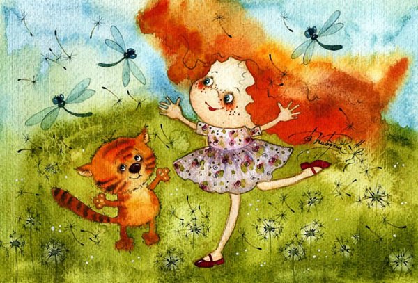 Иллюстратор Виктория Кирдий