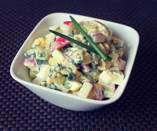 Салат весенний