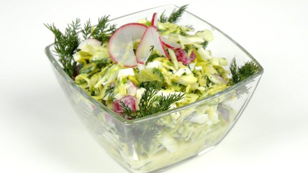 Салат с майонезом