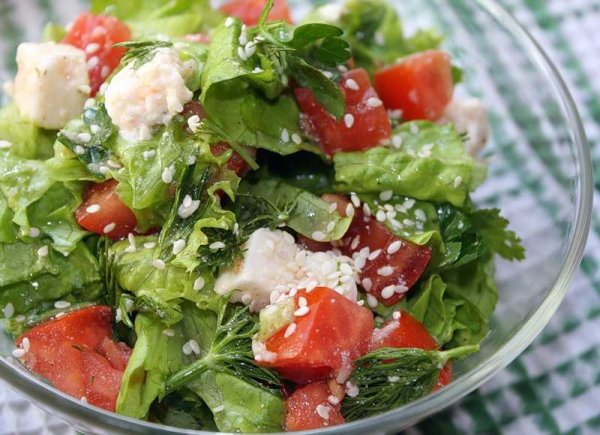 Салат весенний