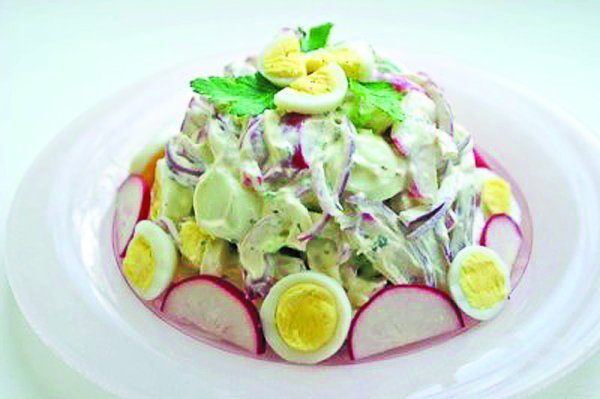 Салат весенний