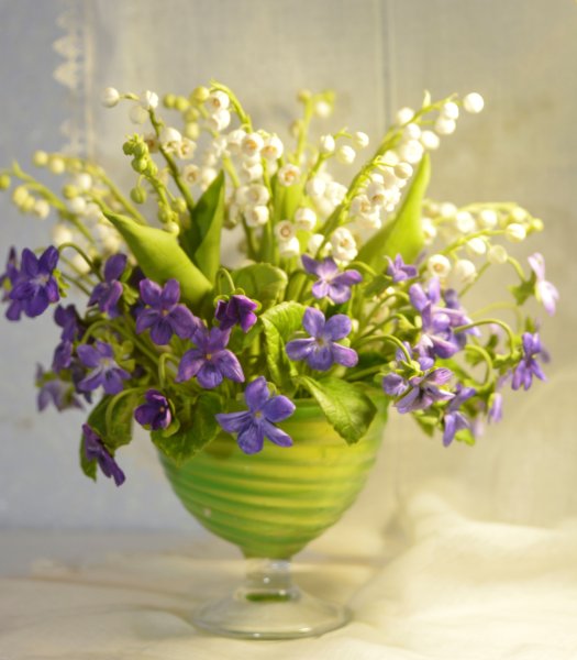 Букет "Ландыши" 20см