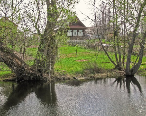 Весна природа деревня