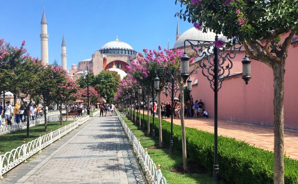 Стамбул парк Султана