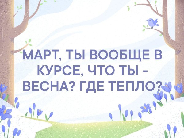 Холодная Весна приколы