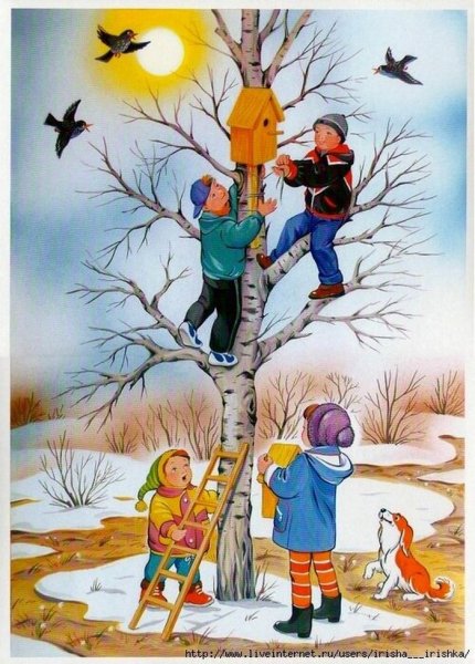 Весна картинки для детей