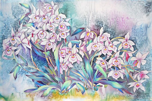 Художник батик Деламоника Дидье