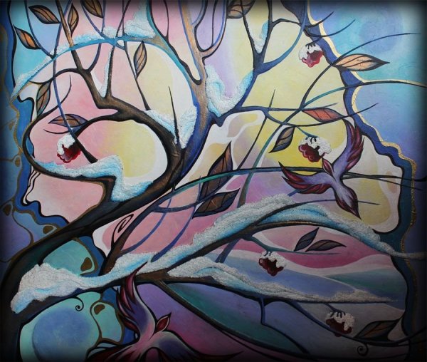 Батик деревья