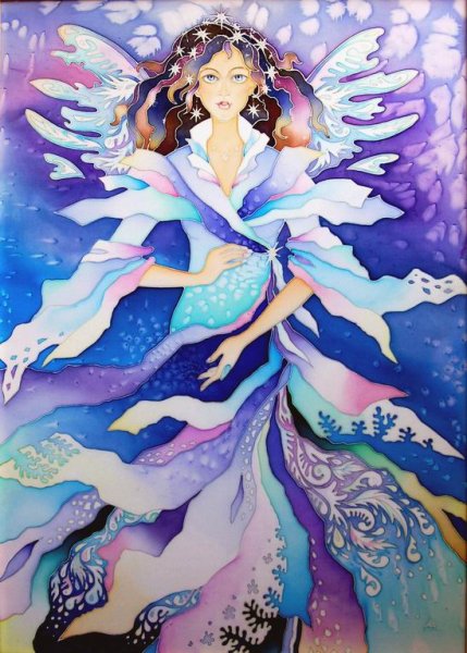 Муза Криницкая батик