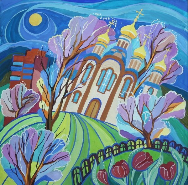 Живопись гуашь ДХШ