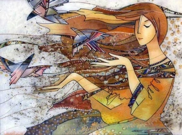 Батик Галина полоз