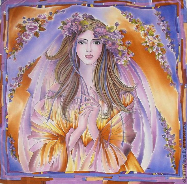 Петелина Ольга батик