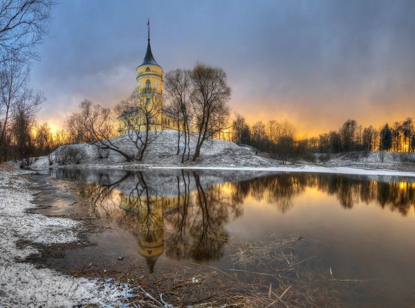 Павловск весной