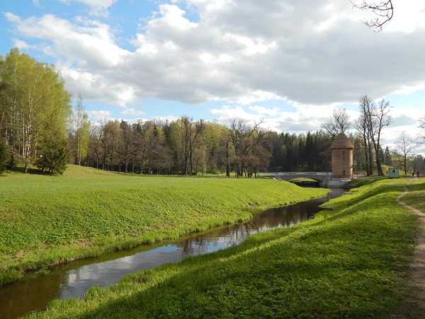 Павловск Санкт-Петербург Весна