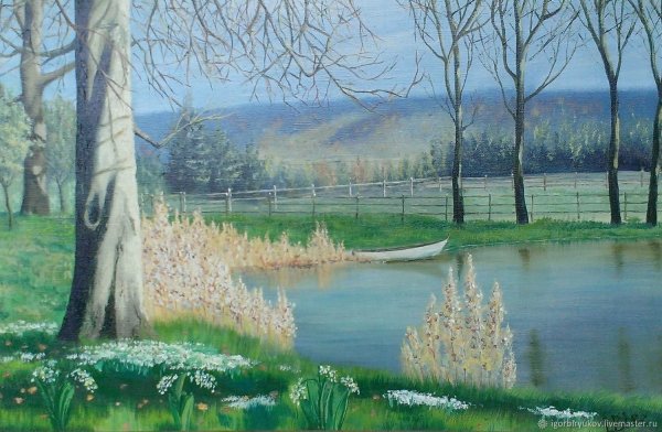 Куинджи весенний пейзаж