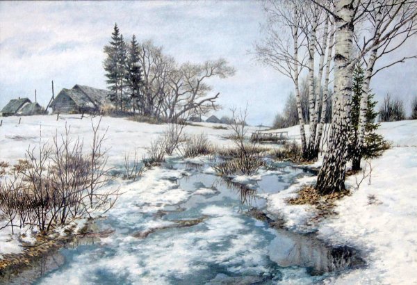 Фалин Александр весенние пейзажи