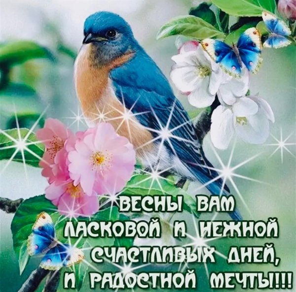 Удачи и хорошего настроения весенние