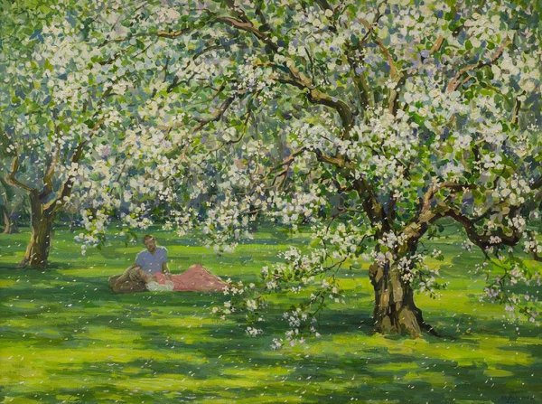 Грабарь подснежники