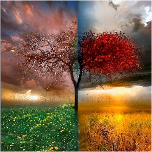 Весна и осень картины русских художников