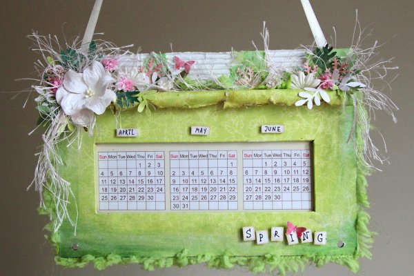 Календарь с весной