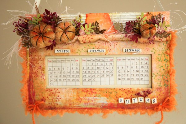 Весенний календарь рисунок