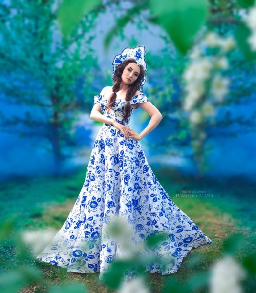 Костюм весны для девочки