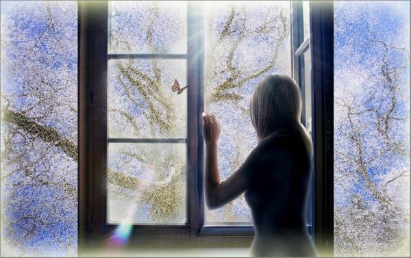 А нынче погляди в окно