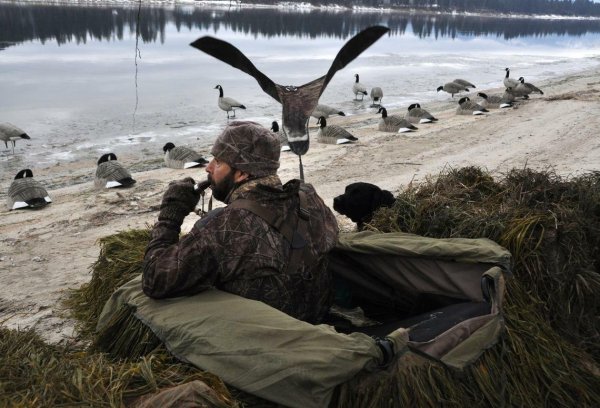 Охота на уток весной в Якутии