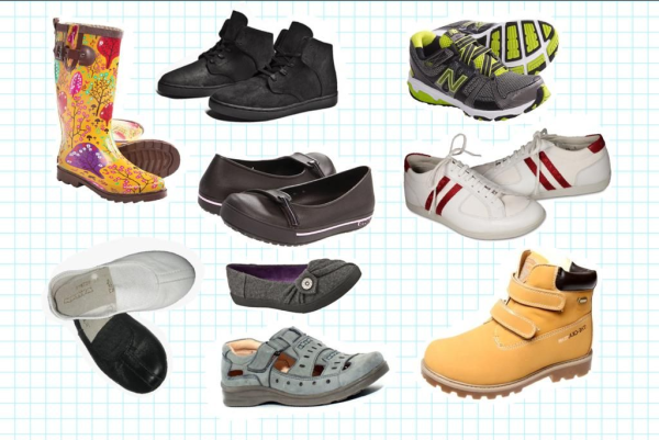 Разнообразная обувь