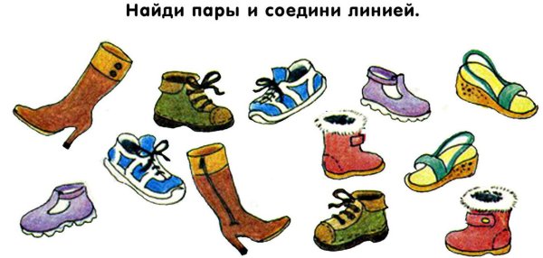 Одежда задания для детей