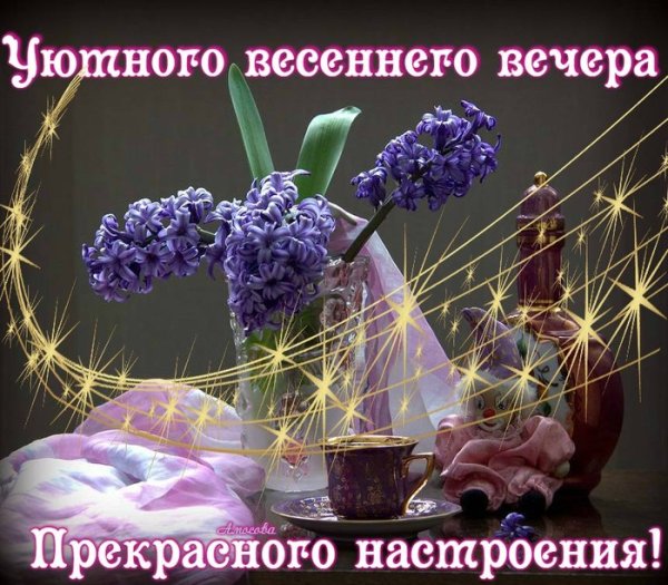 Подснежники вечером