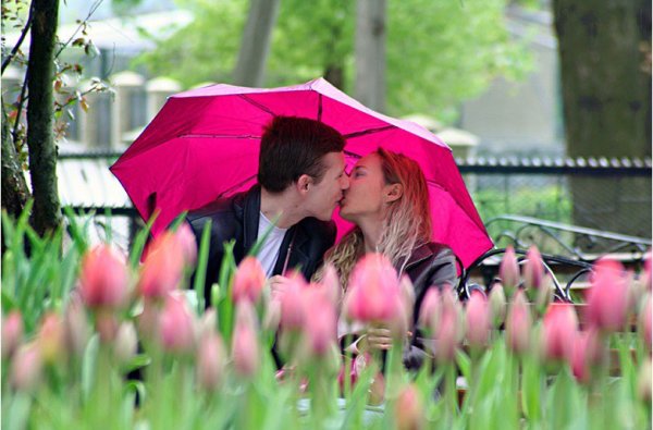 Весенний поцелуй