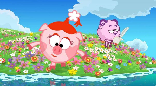 Смешарики на тонком льду