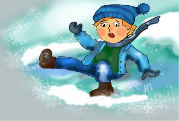 Гололед для детей