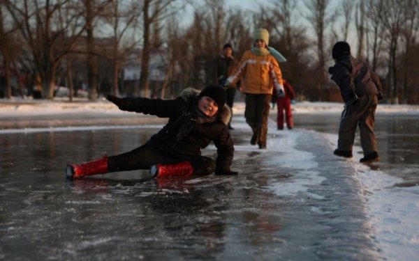 Весенний гололед