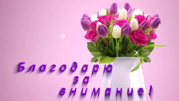 Спасибо за внимание природа