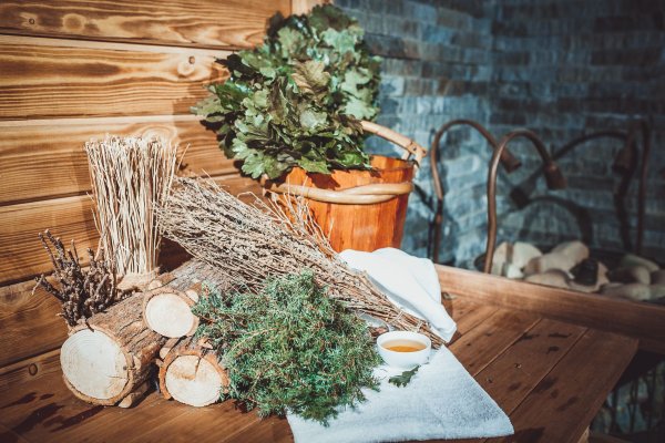 Травяные веники для бани