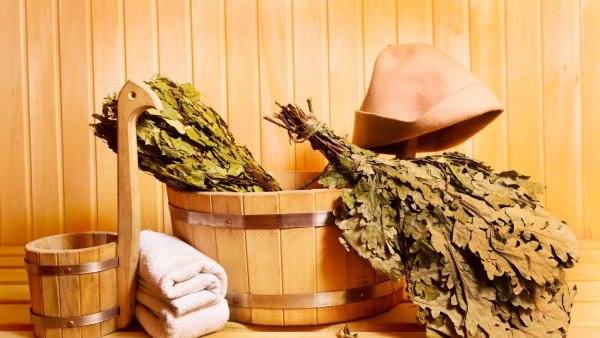 Веник для бани дубовый