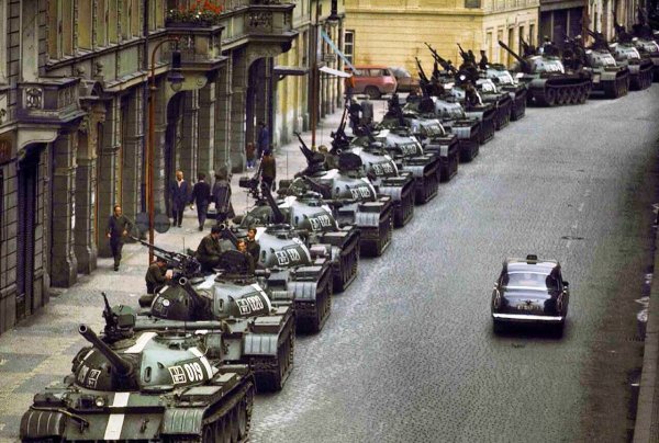 Операция «Дунай». Чехословакия, 1968 год.