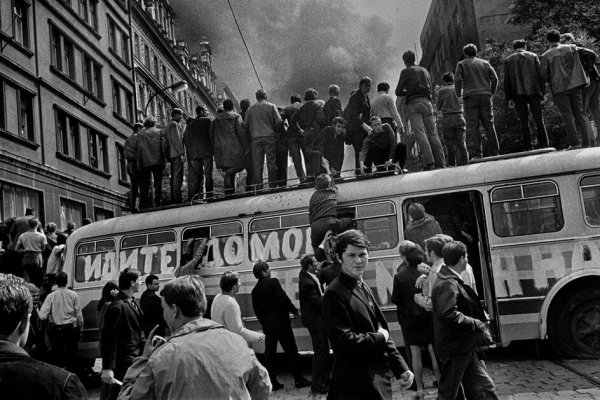1968 Чехословакия Пражская Весна танки
