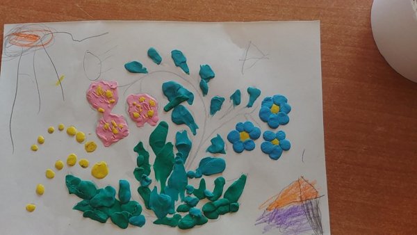 Лепка с детьми на тему Весна