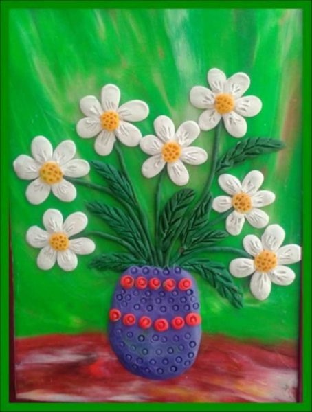 Красивая Весенняя аппликация