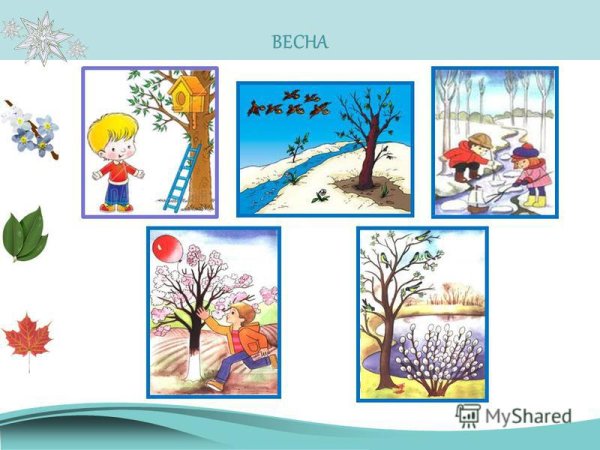 Сезонные изменения для детей
