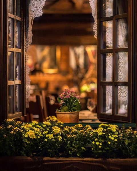 Уютный весенний дом