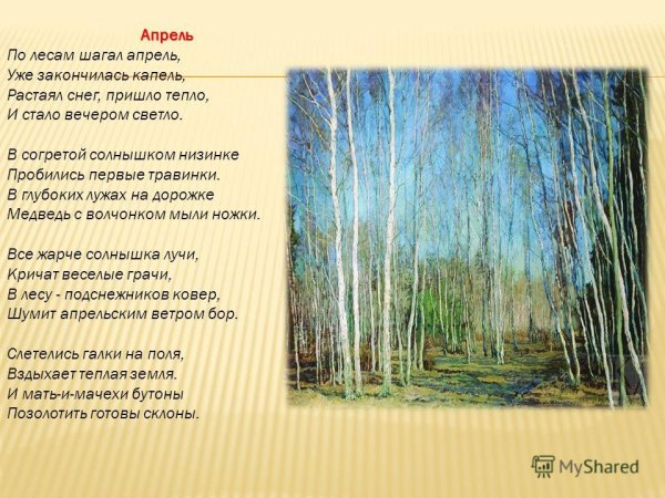 К нам Весна шагает быстрыми шагами