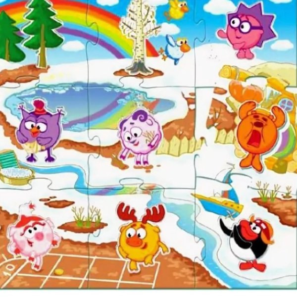 Пазлы Весна для дошкольников