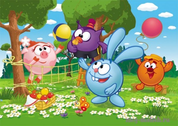 Смешарики лето