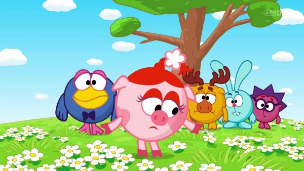 Смешарики на Поляне