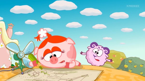 Зимние игры со Смешариками