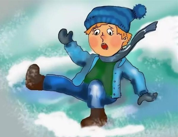 Мальчик провалился под лед